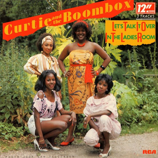 Curtie And The Boombox : Let's Talk It Over In The Ladies Room (12", Maxi)
