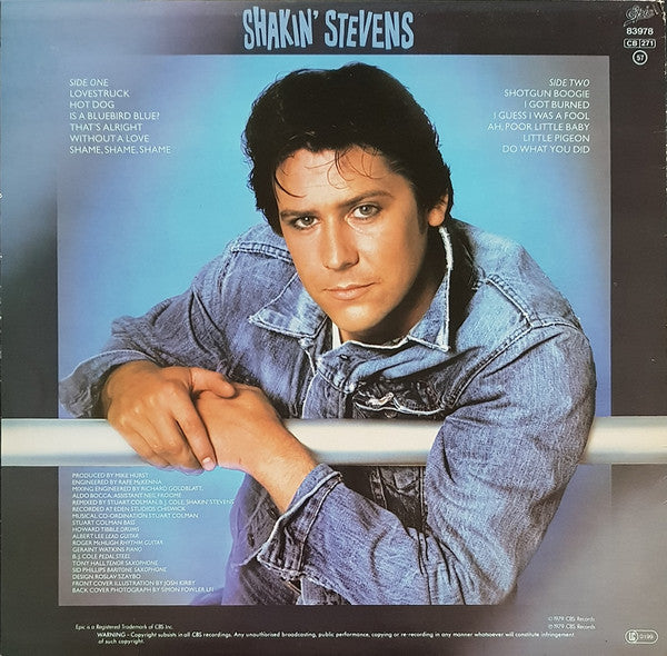 Shakin' Stevens : Take One (LP, Album)