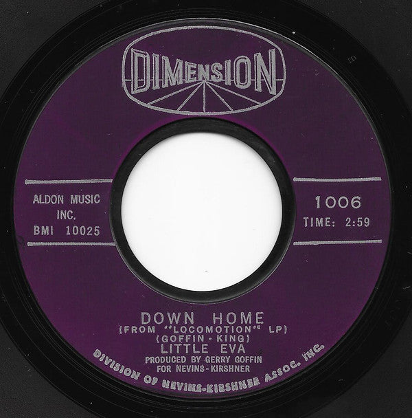 Little Eva : Let's Turkey Trot / Down Home (7", Single)
