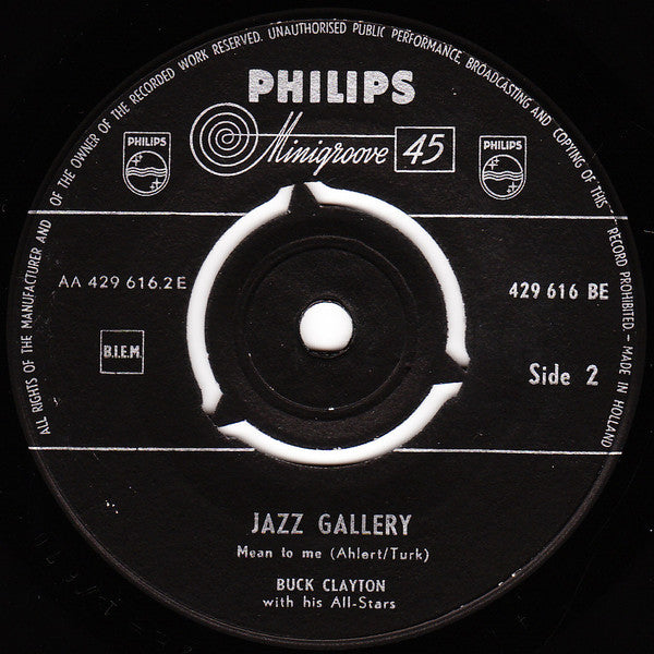 Buck Clayton : Jazz Gallery (7", EP)