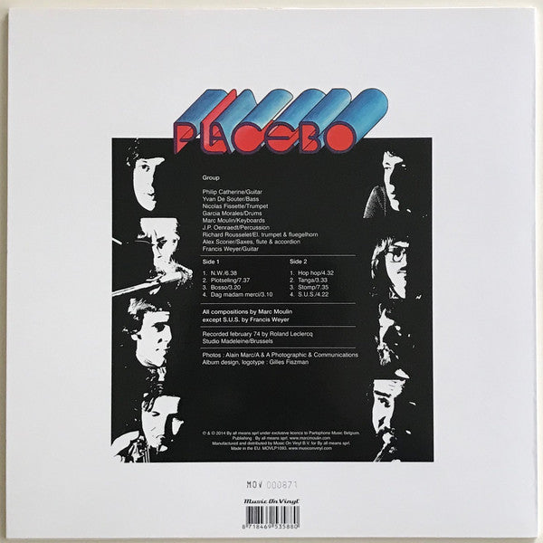 Placebo (2) : Placebo (LP, Album, Ltd, Num, RE, Whi)