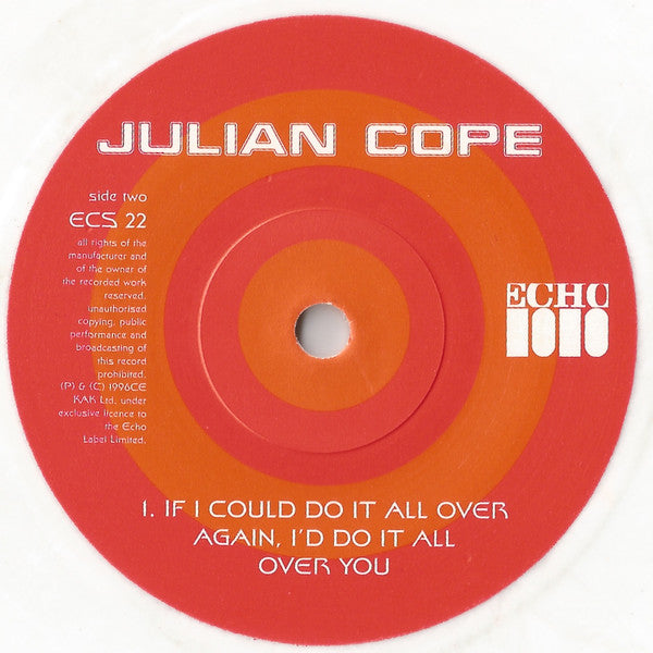 Julian Cope : I Come From Another Planet, Baby (7", Single, Ltd, Whi)