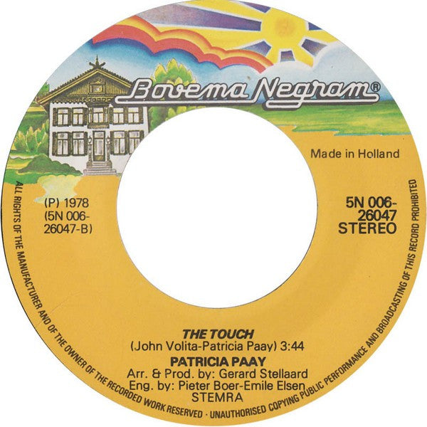 Patricia Paay : Malibu (7", Single)