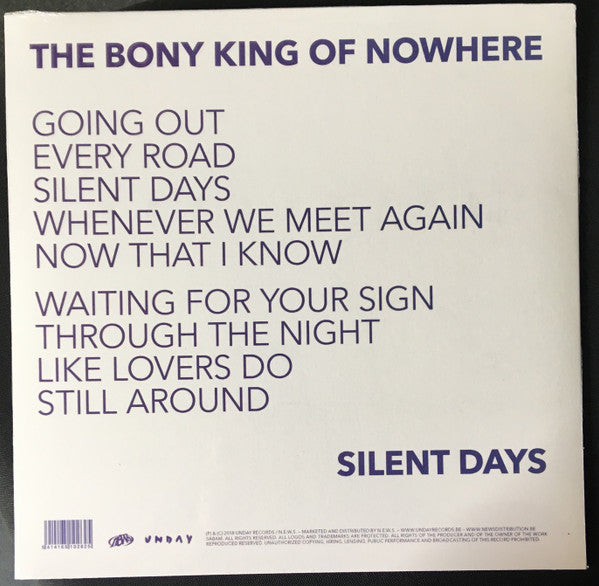 The Bony King Of Nowhere : Silent Days (LP, Album, Ltd, Blu)