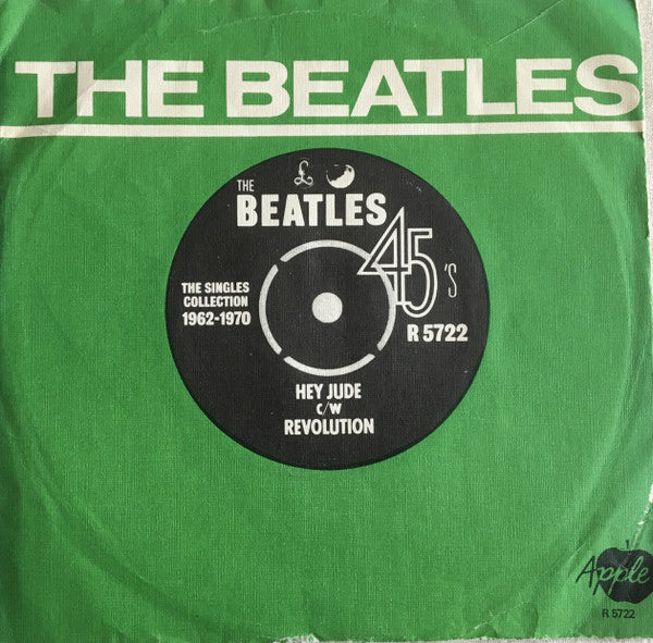 The Beatles : Hey Jude c/w Revolution (7", Single, RE)