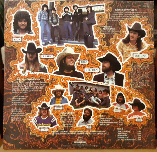 Grinderswitch : Pullin' Together (LP, Album)