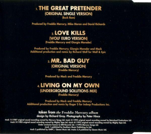 Freddie Mercury : The Great Pretender (CD, Maxi)