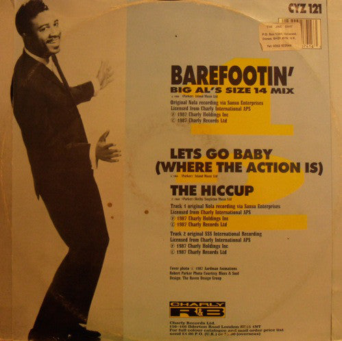 Robert Parker : Barefootin' (12", Single)