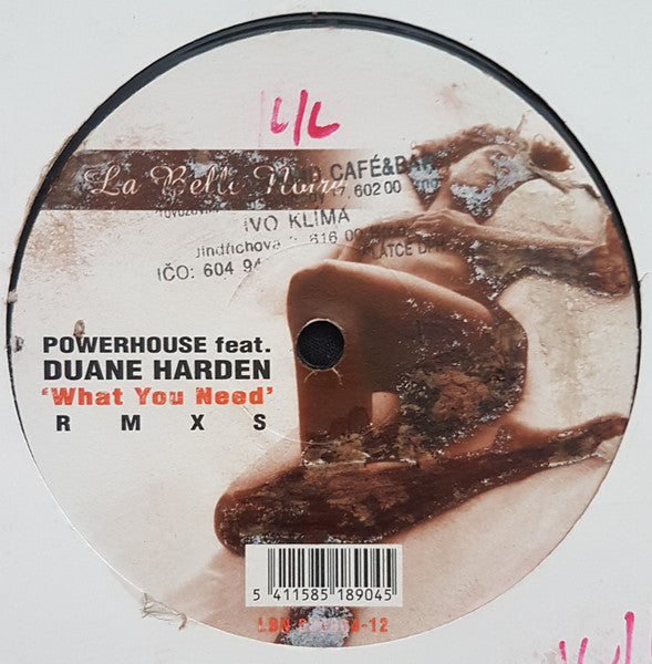 Powerhouse : What You Need (12")