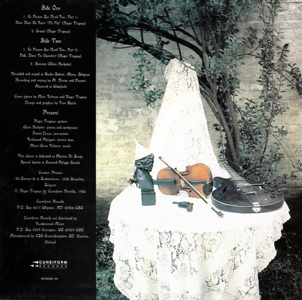 Present : Le Poison Qui Rend Fou (LP, Album)
