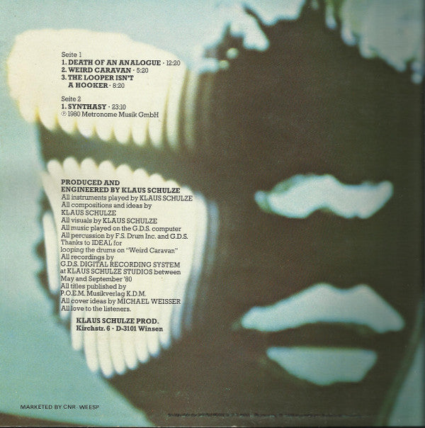 Klaus Schulze : Dig It (LP, Album)