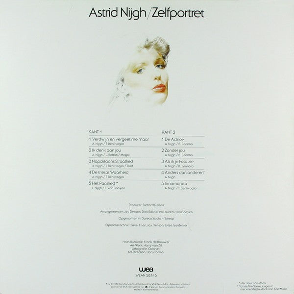 Astrid Nijgh : Zelfportret (LP, Album)