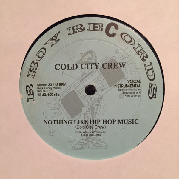 Sparky D / Cold City Crew : Throwdown / Nothing Like Hip Hop Music (12")