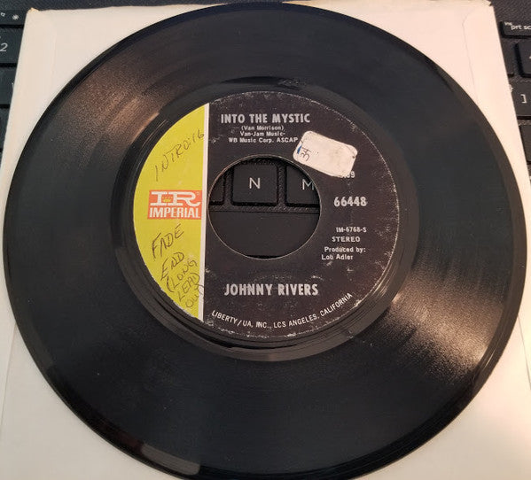 Johnny Rivers : Into The Mystic / Jesus Is A Soul Man (7", Single)