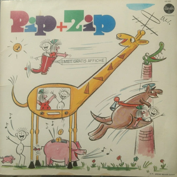 Joop Stokkermans : Pip+Zip (LP, Album)