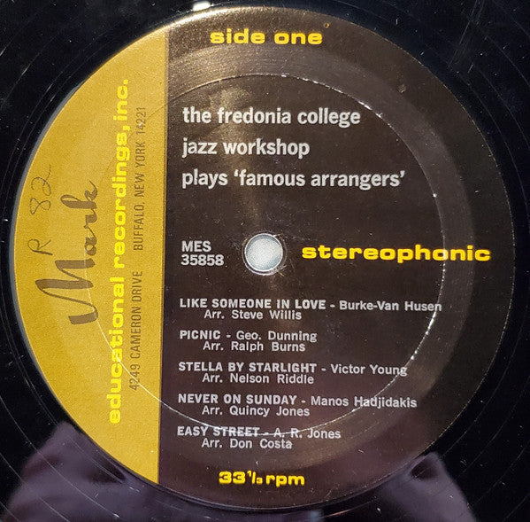 The Fredonia College Jazz Workshop : Plays 'Famous Arrangers' (LP, Album)