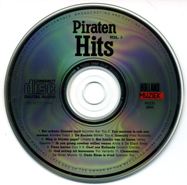 Various : Piratenhits Vol. 3 (CD, Comp)