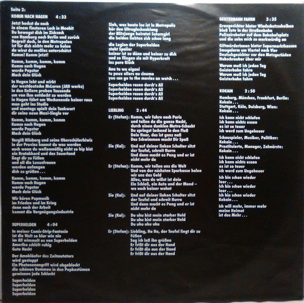 Extrabreit : Rückkehr Der Phantastischen 5! (LP, Album, Yel)