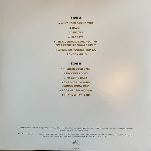 Chas And Dave : Gold (LP, Comp, Ltd, Gol)