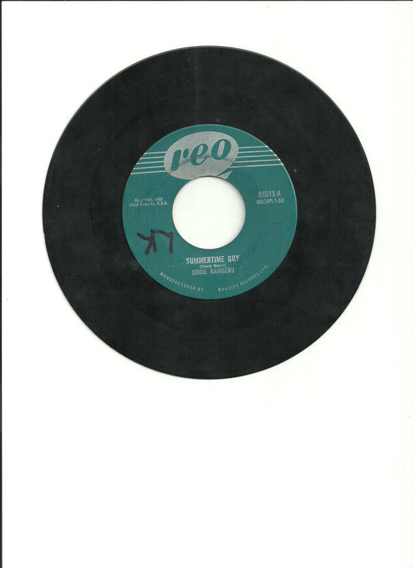 Eddie Rambeau : Summertime Guy (7", Single)