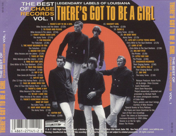 Various : There's Got To Be A Girl: The Best Of Chase Records Vol.1 (CD, Comp)