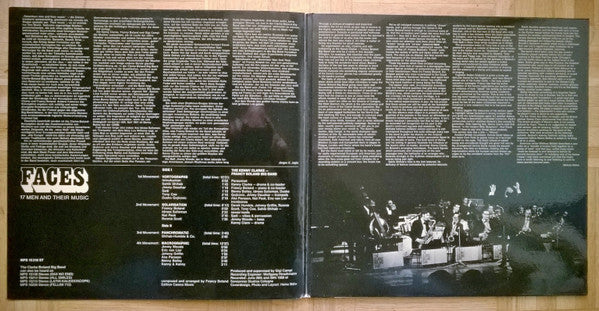 Clarke-Boland Big Band : Faces (17 Men And Their Music) (LP, Album, RE, RP)