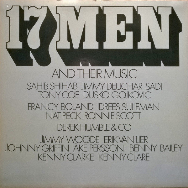 Clarke-Boland Big Band : Faces (17 Men And Their Music) (LP, Album, RE, RP)