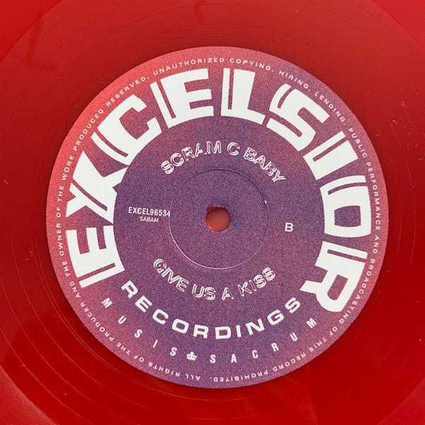 Scram C Baby : Give Us A Kiss (LP, Album, Ltd, Red + CD, Album, Promo)