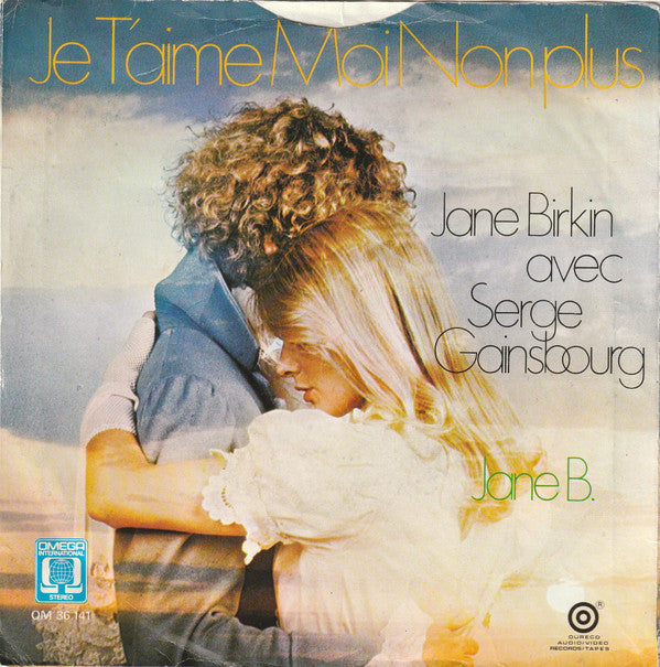 Jane Birkin Avec Serge Gainsbourg : Je T'aime Moi Non Plus (7", Single, RE)