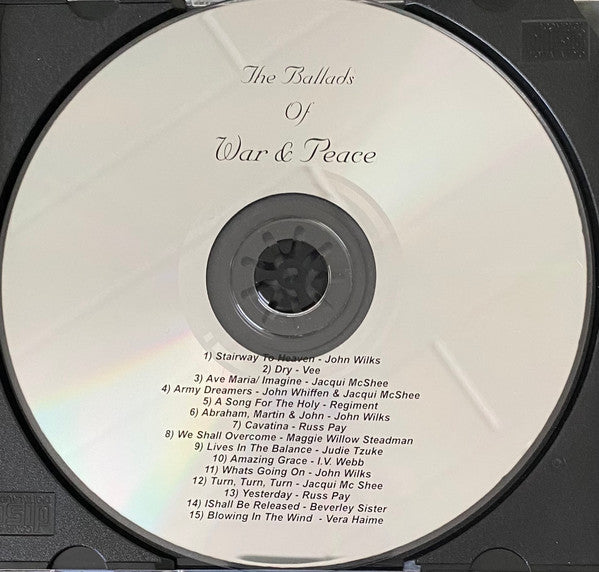 Various : The Ballads Of War & Peace (CD, Smplr)