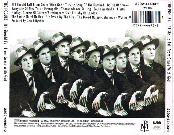 The Pogues : If I Should Fall From Grace With God (CD, Album, RE)