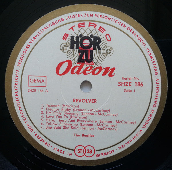 The Beatles : Revolver (LP, Album, Ful)