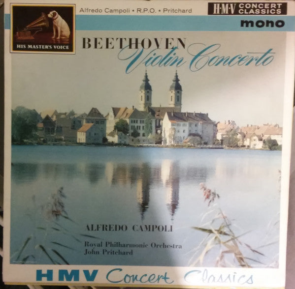 Ludwig van Beethoven, Alfredo Campoli, Royal Philharmonic Orchestra, John Pritchard : Violin Concerto (LP, Mono)