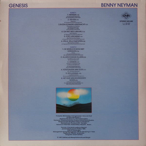 Benny Neyman : Genesis (LP, Album)