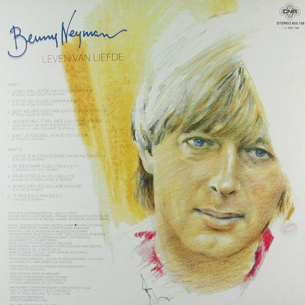 Benny Neyman : Leven Van Liefde (LP, Album, Gat)