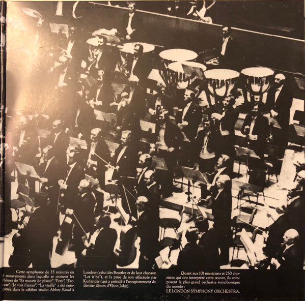 London Symphony Orchestra, Jean Claudric : Le Monde Symphonique De Michel Sardou Et Jacques Revaux Volume 2 (LP, Album)