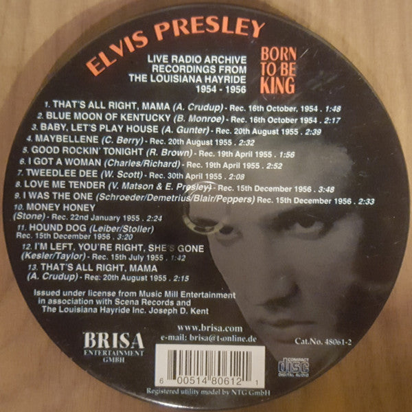 Elvis Presley : Born To Be King (CD, Comp, Rou)
