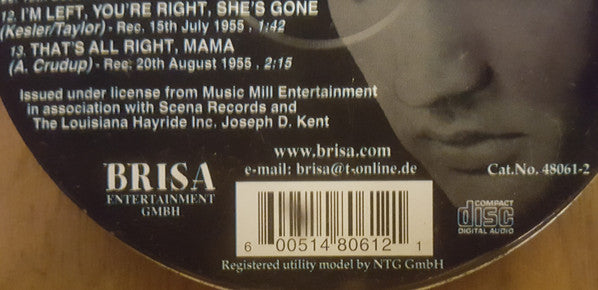 Elvis Presley : Born To Be King (CD, Comp, Rou)