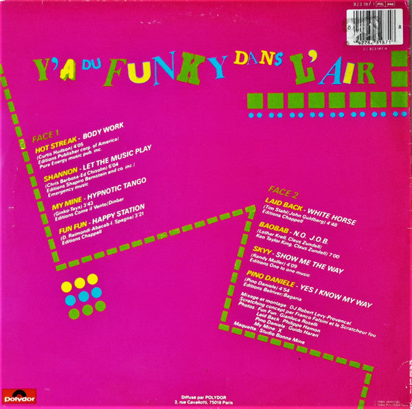 Various : Y'A Du Funky Dans L'Air Volume 2 - Paris Scratch (LP, Comp, Mixed)