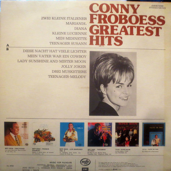 Conny Froboess : Greatest Hits (LP, Comp)