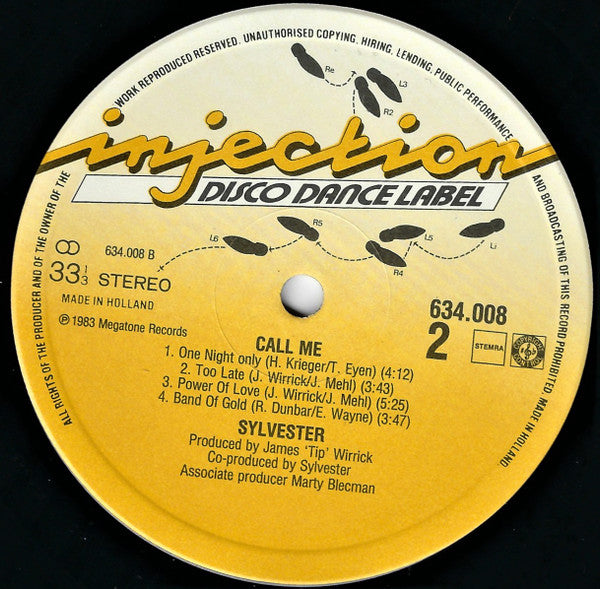 Sylvester : Call Me (LP, Album)