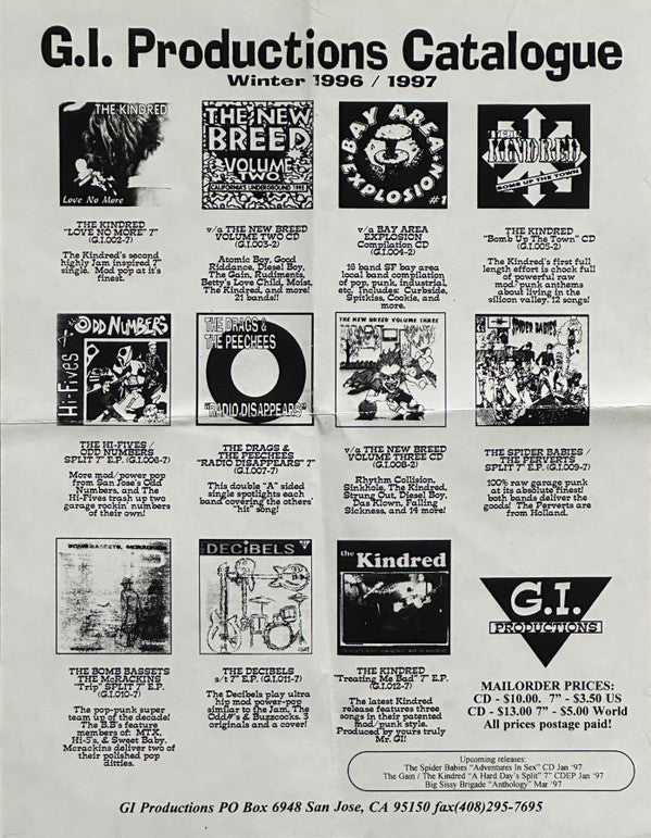 The Kindred : Treating Me Bad (7", EP)