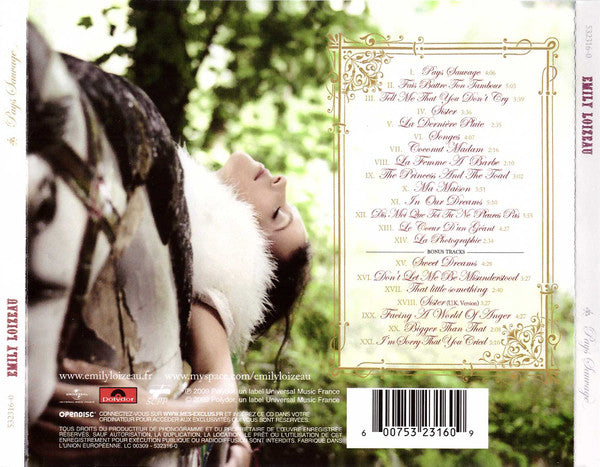 Emily Loizeau : Pays Sauvage (CD, Album, Enh)