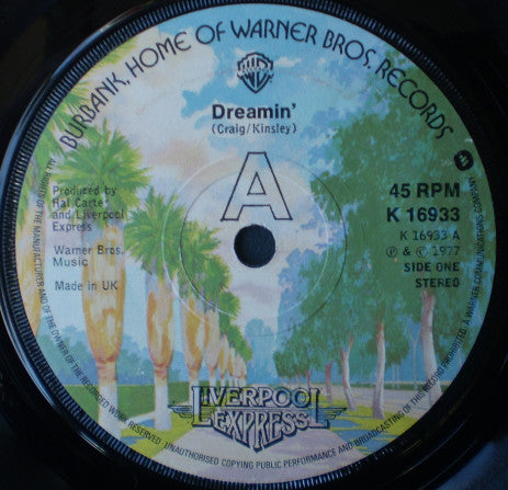 Liverpool Express : Dreamin' (7", Single, Por)