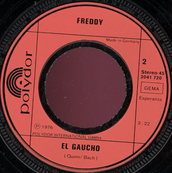 Freddy Quinn : Morning Sky (7", Single)