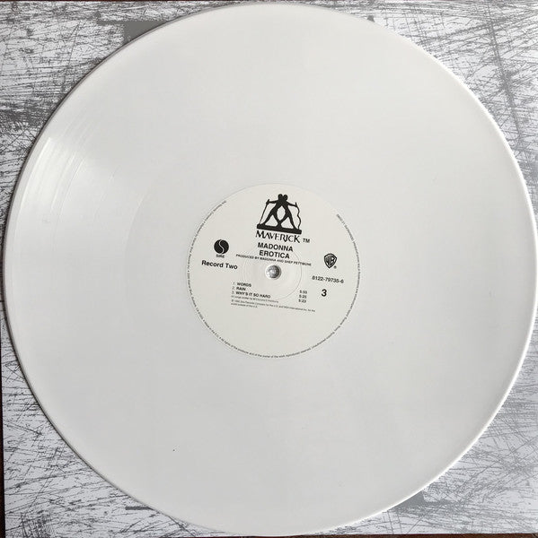 Madonna : Erotica (2xLP, Album, Ltd, RE, Whi)