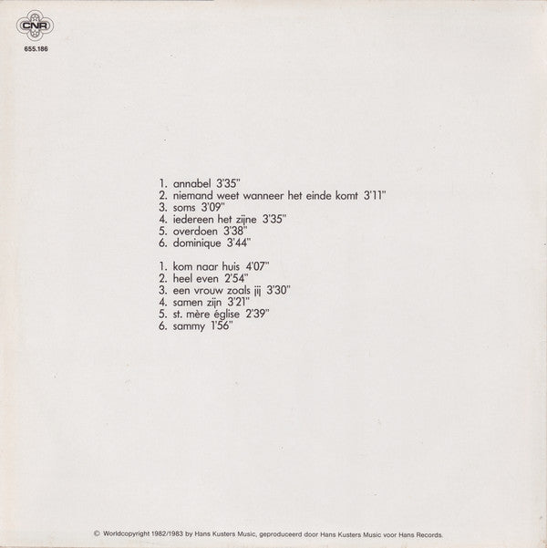 Hans de Booy : Hans de Booy (LP, Album)