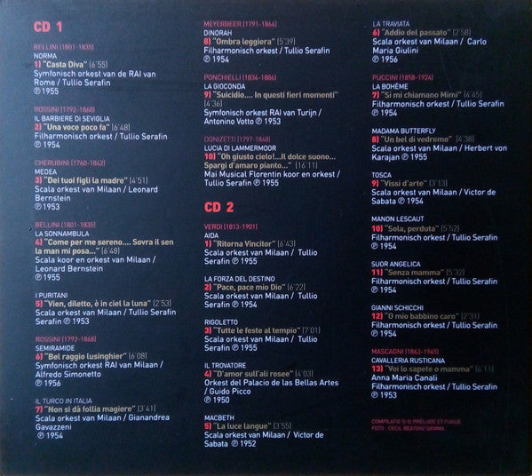 Maria Callas : Het Beste Van (2xCD, Comp)