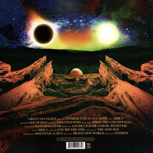 Greta Van Fleet : Anthem Of The Peaceful Army (LP, Album)
