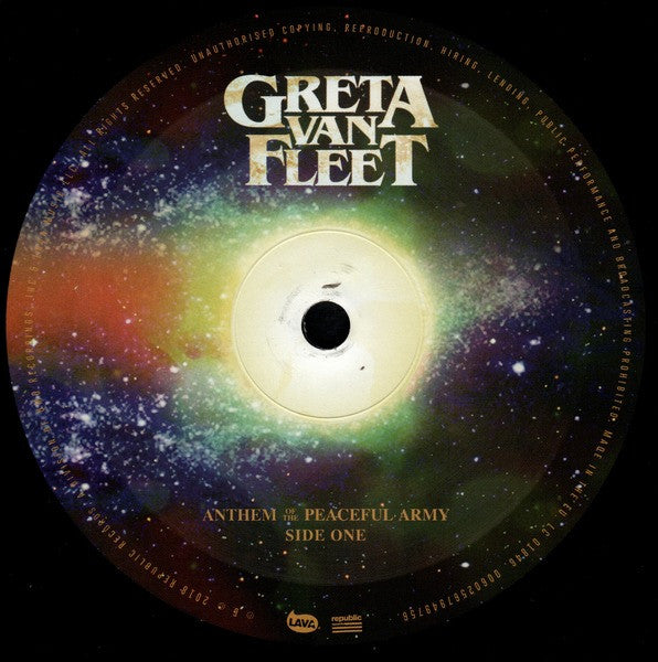 Greta Van Fleet : Anthem Of The Peaceful Army (LP, Album)